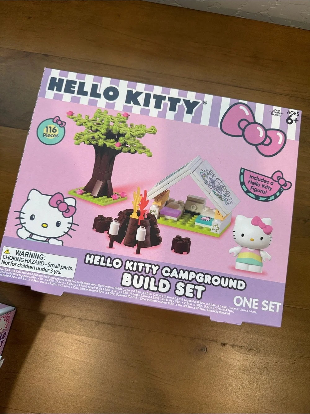 Hello Kitty Sanrio Build Set Bundle 4 Boba Carnival Ice Cream Campground NIB
